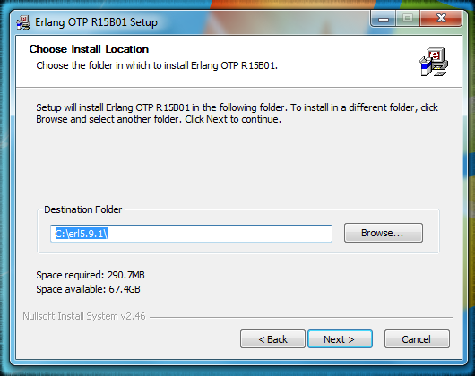 Change the default install folder name